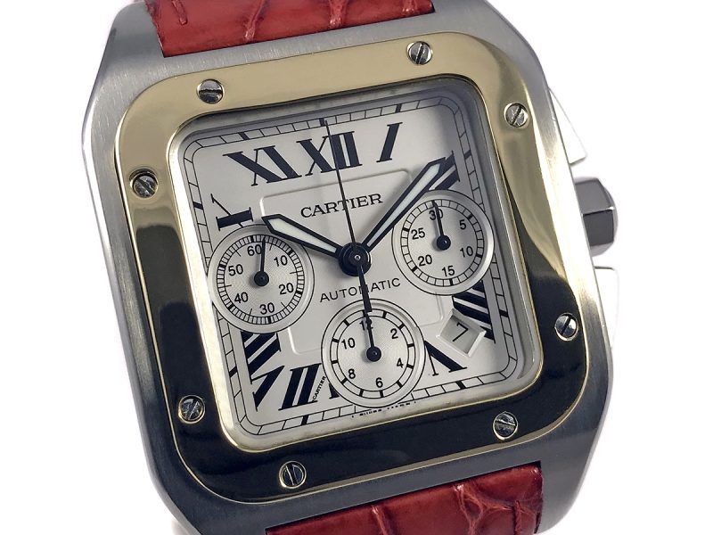RELOJ Cartier Santos 100 XL Chronograph - ref. 2740 - Imagen 10