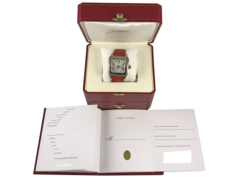 RELOJ Cartier Santos 100 XL Chronograph - ref. 2740 - Imagen 12