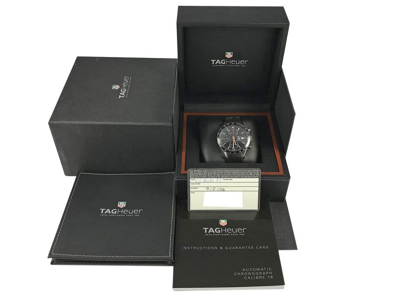 RELOJ Tag Heuer Carrera Chronograph Cal 16 - ref. CV2014 - Imagen 12