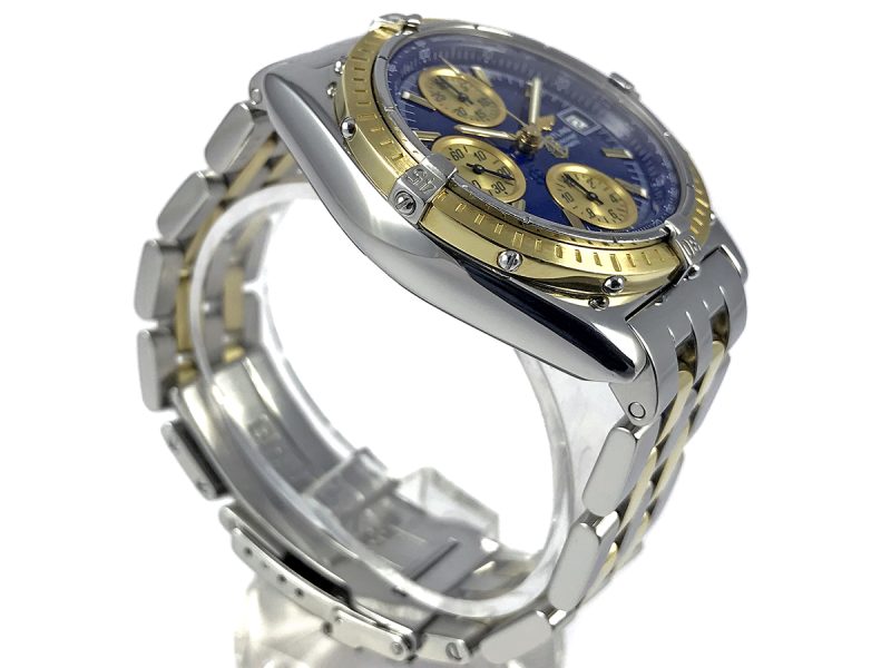 RELOJ Breitling Chronomat Gold & Steel Blue Dial - ref. D130501 - Imagen 3