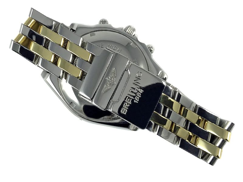 RELOJ Breitling Chronomat Gold & Steel Blue Dial - ref. D130501 - Imagen 5