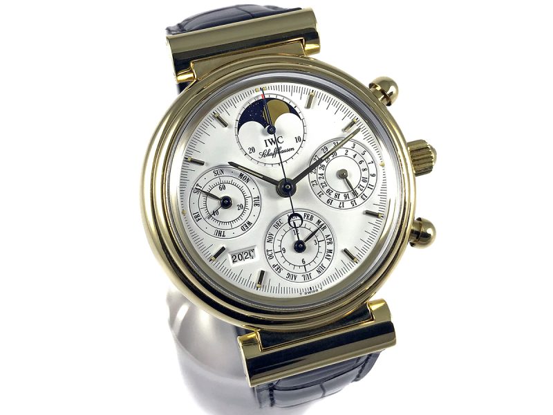 RELOJ IWC Da Vinci Perpetual Calendar Yellow Gold - ref. 3750 - Imagen 8