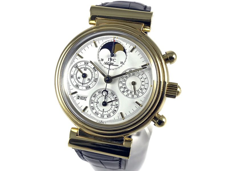 RELOJ IWC Da Vinci Perpetual Calendar Yellow Gold - ref. 3750 - Imagen 10