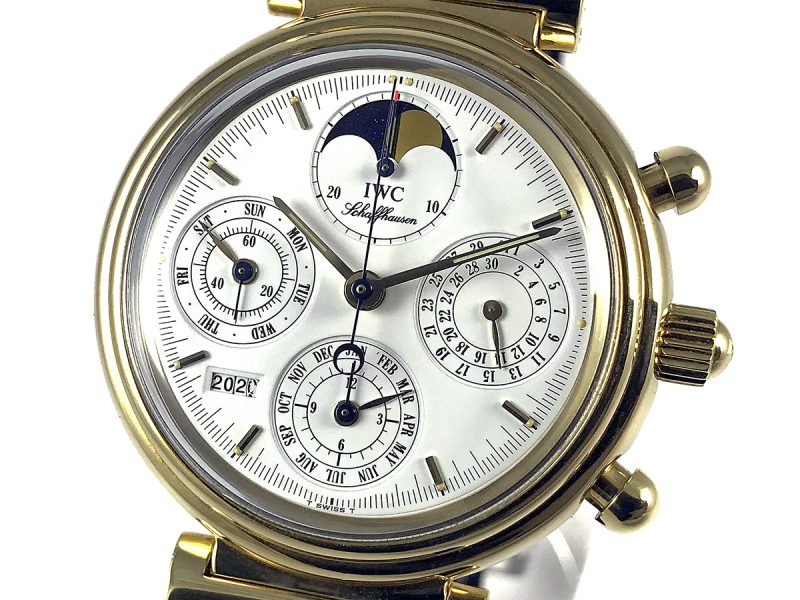 RELOJ IWC Da Vinci Perpetual Calendar Yellow Gold - ref. 3750
