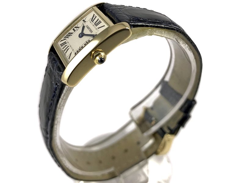 RELOJ Cartier Tank Francaise Lady Gold - ref. 2385 - Imagen 2