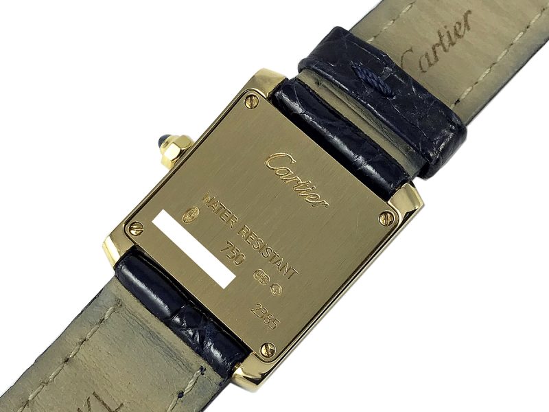 RELOJ Cartier Tank Francaise Lady Gold - ref. 2385 - Imagen 4