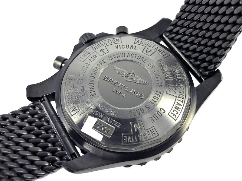 RELOJ Breitling Chronospace Military Black Limited - ref. M7836522 - Imagen 4
