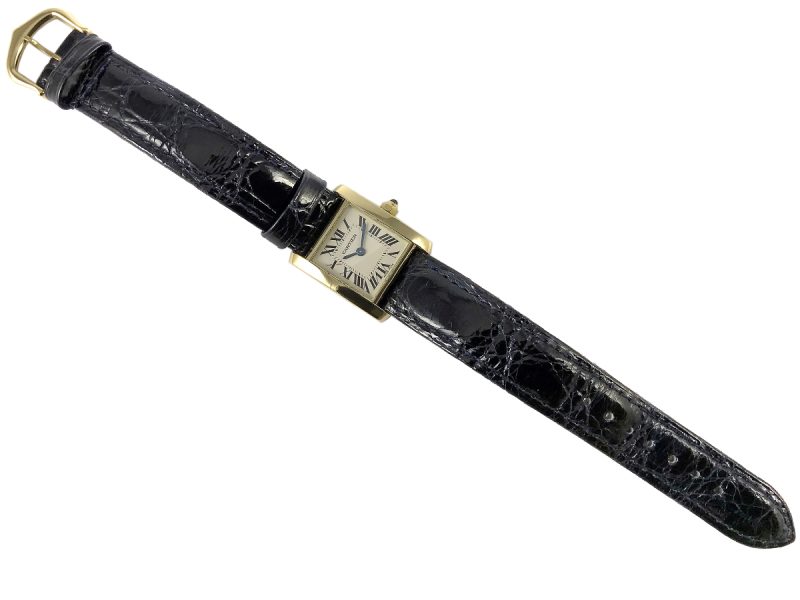 RELOJ Cartier Tank Francaise Lady Gold - ref. 2385 - Imagen 6