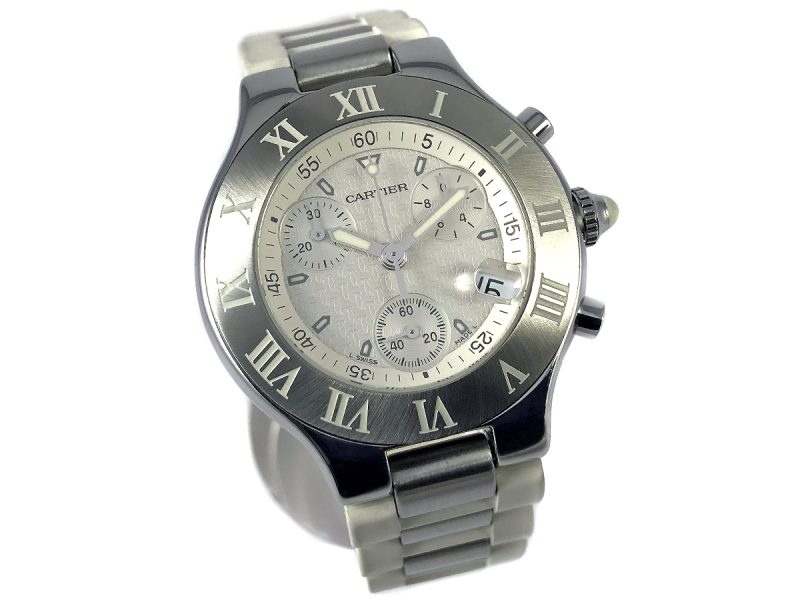 RELOJ Cartier Chronoscaph 21 - ref. 2424 - Imagen 7