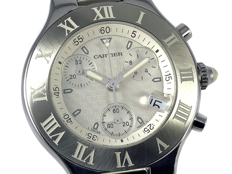 RELOJ Cartier Chronoscaph 21 - ref. 2424 - Imagen 10