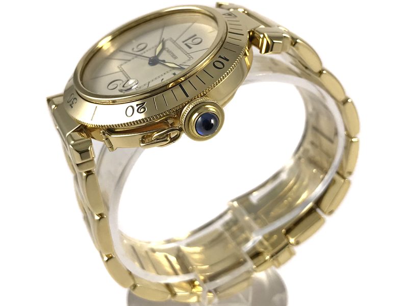 RELOJ Cartier Pasha Yellow Gold 18k - ref. 1989 - Imagen 2
