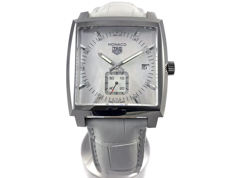 RELOJ Tag Heuer Monaco Lady Quartz - ref. WAW131B - Imagen 8