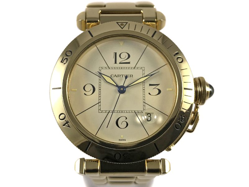 RELOJ Cartier Pasha Yellow Gold 18k - ref. 1989 - Imagen 8