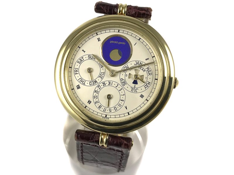 RELOJ Gérald Genta Perpetual Calendar 18k - ref. G.2132.7 - Imagen 9