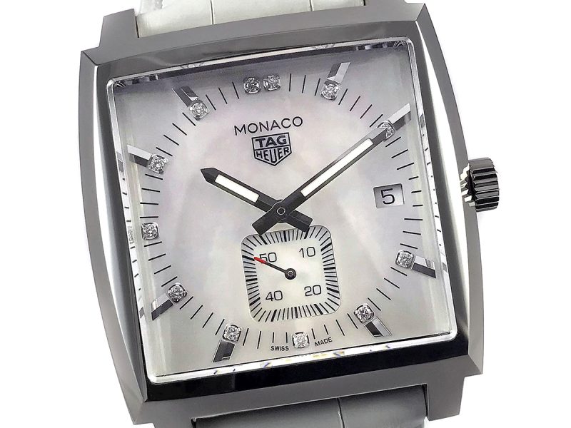 RELOJ Tag Heuer Monaco Lady Quartz - ref. WAW131B - Imagen 10