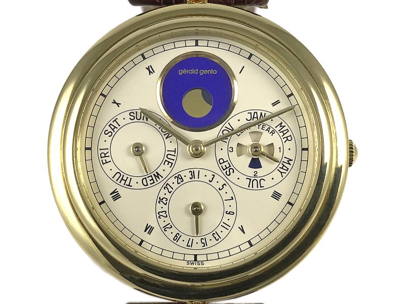 RELOJ Gérald Genta Perpetual Calendar 18k - ref. G.2132.7 - Imagen 11