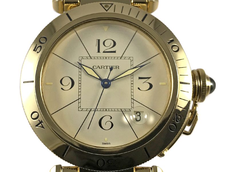 RELOJ Cartier Pasha Yellow Gold 18k - ref. 1989 - Imagen 11