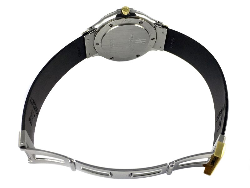RELOJ Hublot MDM Classic Yellow Gold & Steel Red Dial - ref. 1401.2 - Imagen 6