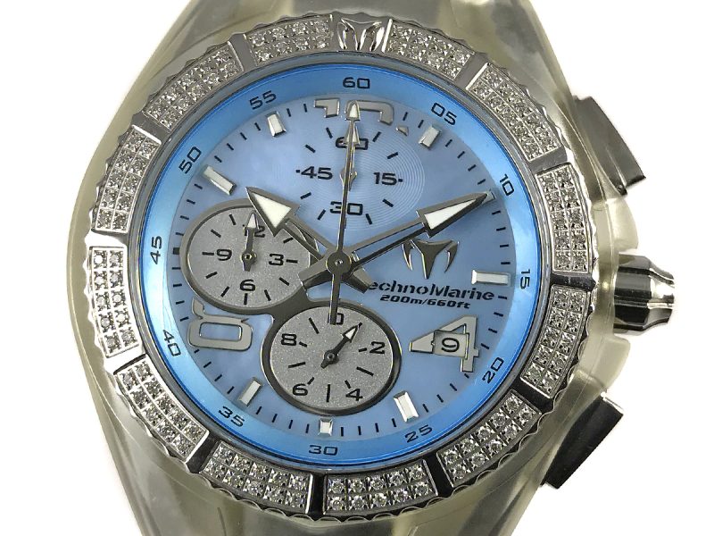 RELOJ Technomarine Chrono Cruise Mop Blue Dial - ref. 108025