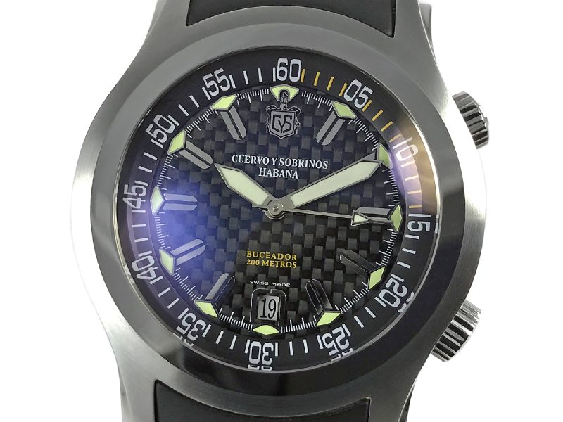 RELOJ Cuervo y Sobrinos Robusto Buceador 200M - ref. 2806.NF