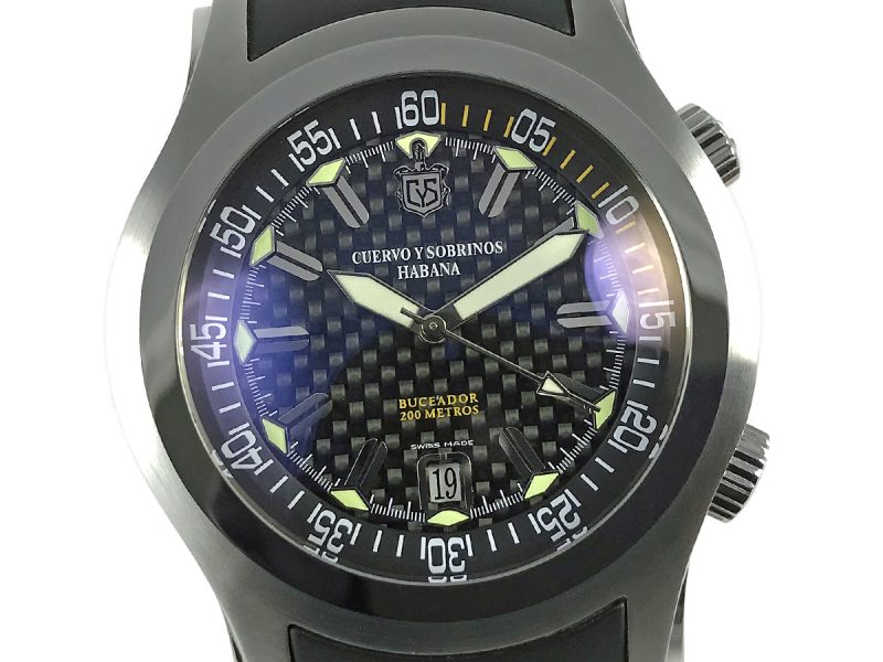 RELOJ Cuervo y Sobrinos Robusto Buceador 200M - ref. 2806.NF - Imagen 10
