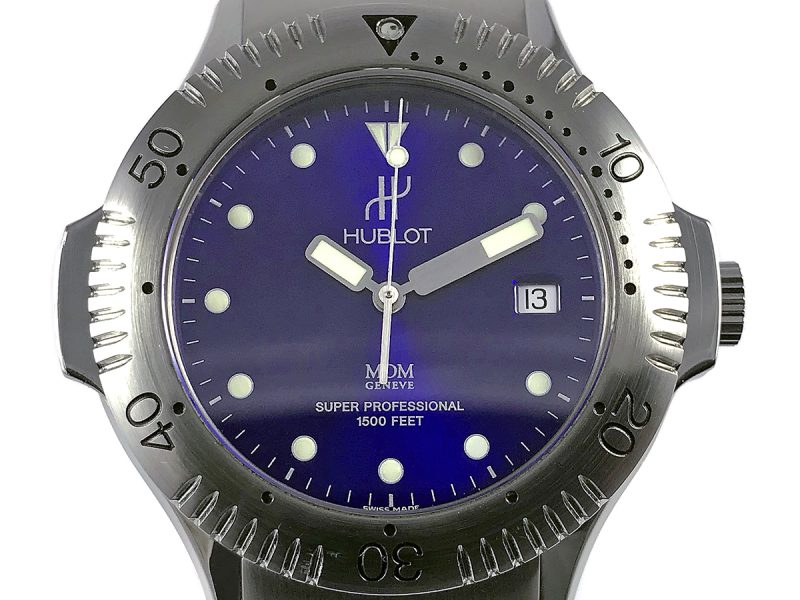 RELOJ Hublot Super Professional Blue Dial - ref. 1850.1 - Imagen 11