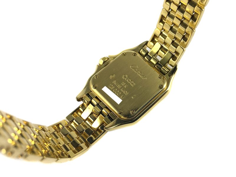 RELOJ Cartier Panthere Yellow Gold & Diamonds Bezel - ref. 128000M - Imagen 4