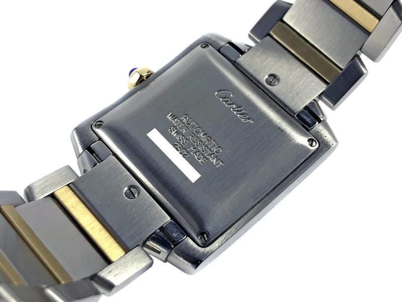 RELOJ Cartier Tank Francaise Yellow Gold & Steel - ref. 2302 - Imagen 4