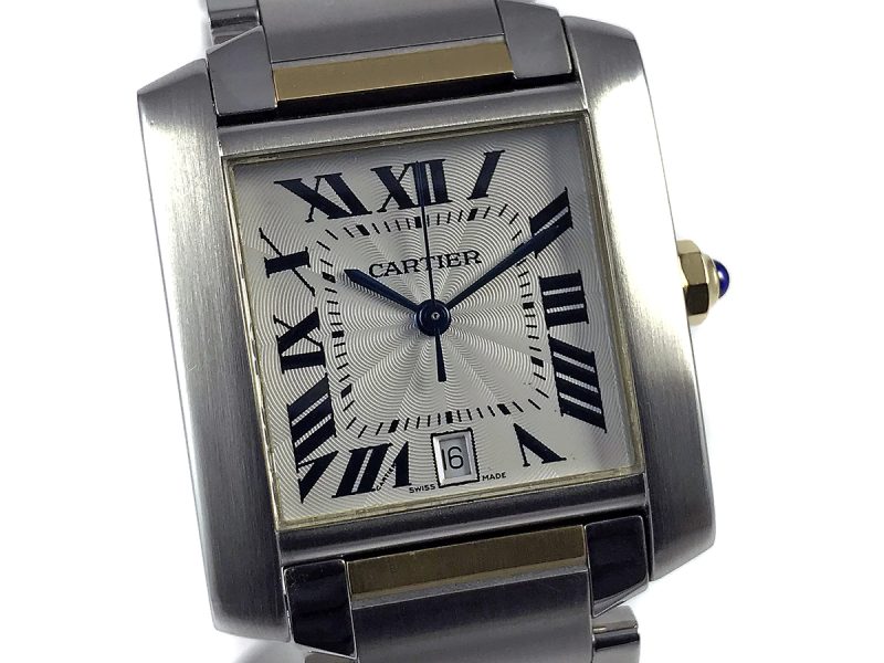 RELOJ Cartier Tank Francaise Yellow Gold & Steel - ref. 2302 - Imagen 10