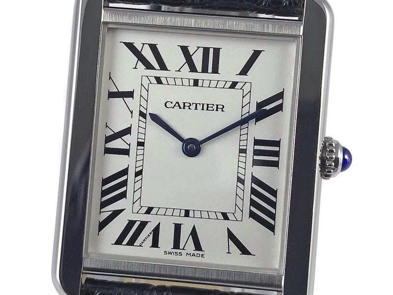 RELOJ Cartier Tank Solo Steel Quartz - ref. 2715 - Imagen 12