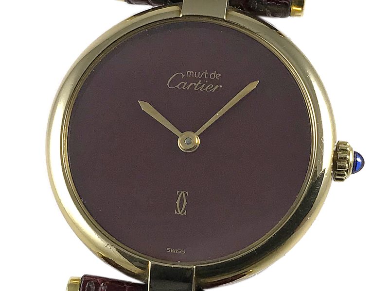 RELOJ Must de Cartier Vermeil Vendome - ref. 18