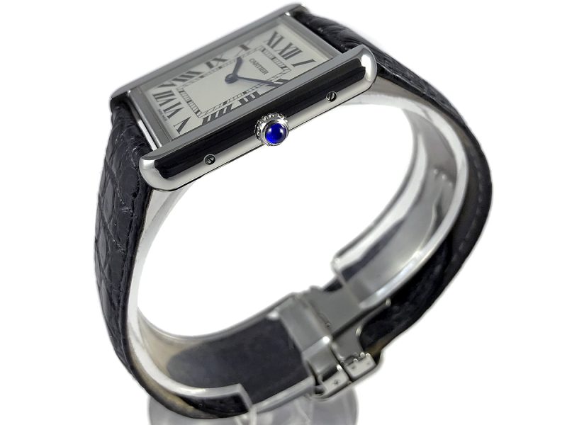 RELOJ Cartier Tank Solo Steel Quartz - ref. 2715 - Imagen 2