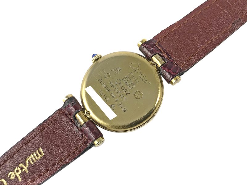 RELOJ Must de Cartier Vermeil Vendome - ref. 18 - Imagen 4