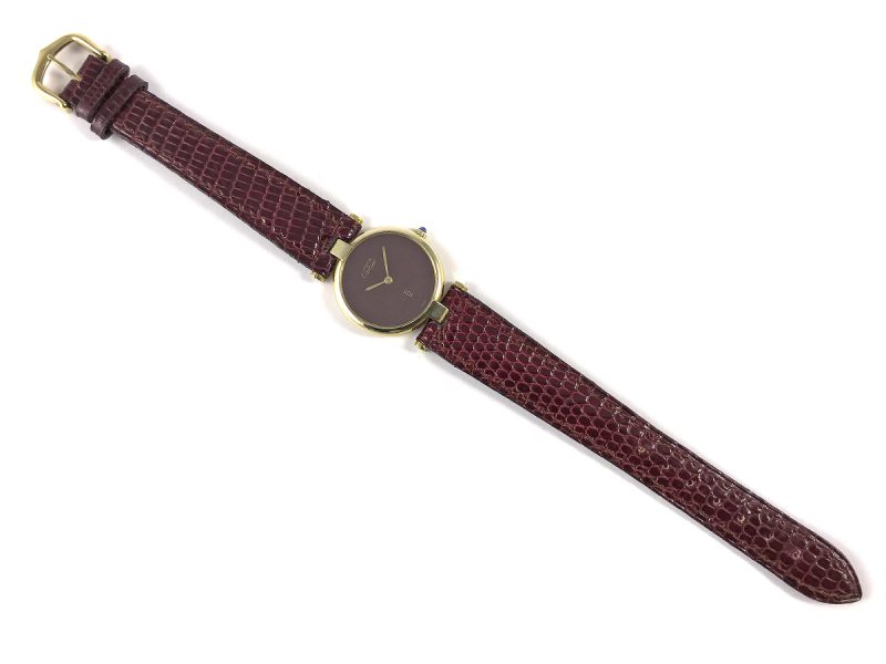 RELOJ Must de Cartier Vermeil Vendome - ref. 18 - Imagen 6