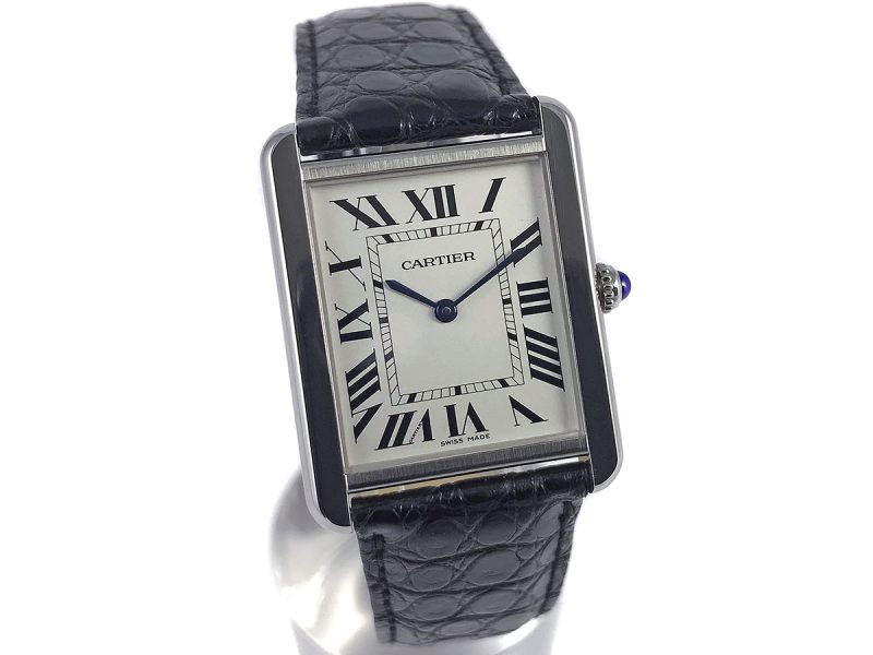RELOJ Cartier Tank Solo Steel Quartz - ref. 2715 - Imagen 7