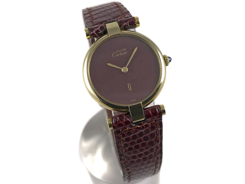 RELOJ Must de Cartier Vermeil Vendome - ref. 18 - Imagen 8