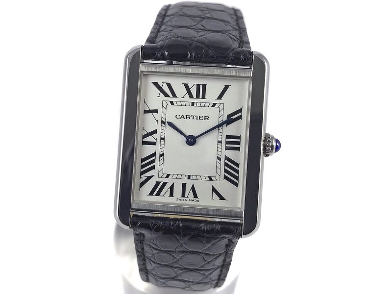 RELOJ Cartier Tank Solo Steel Quartz - ref. 2715 - Imagen 9