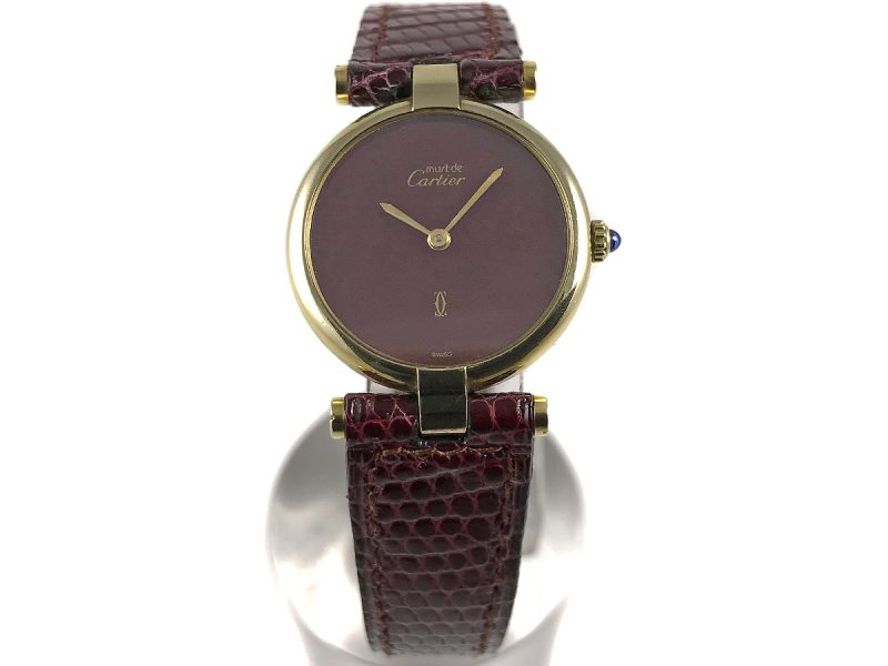 RELOJ Must de Cartier Vermeil Vendome - ref. 18 - Imagen 9