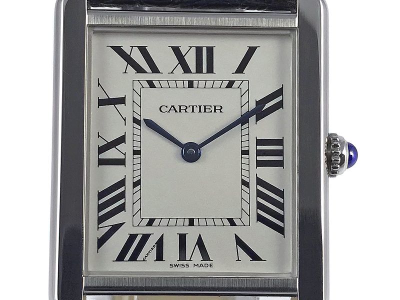 RELOJ Cartier Tank Solo Steel Quartz - ref. 2715 - Imagen 11