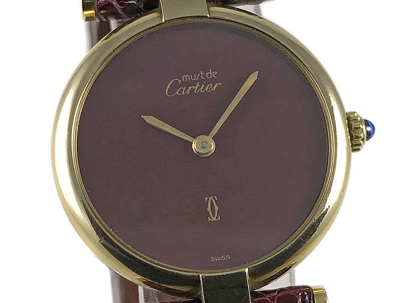 RELOJ Must de Cartier Vermeil Vendome - ref. 18 - Imagen 11