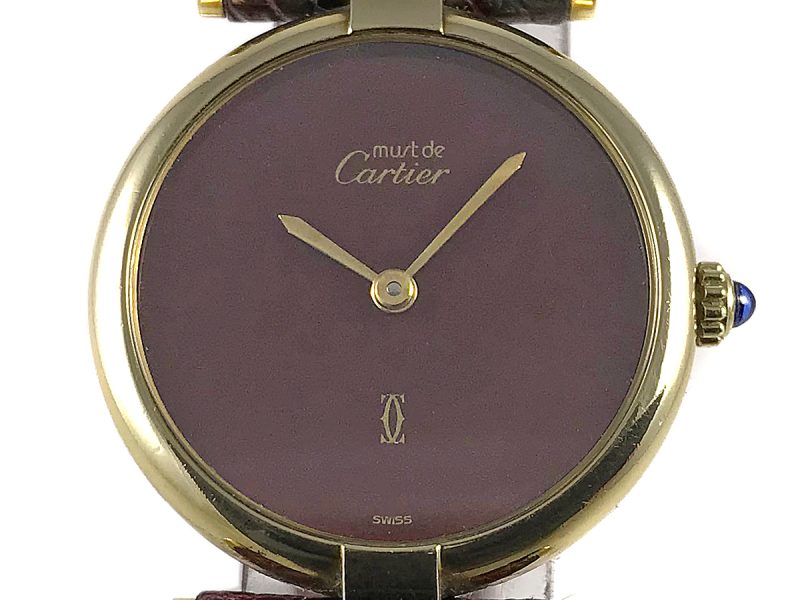 RELOJ Must de Cartier Vermeil Vendome - ref. 18 - Imagen 12