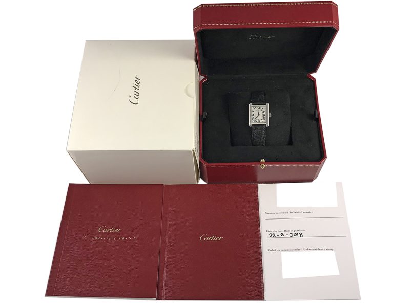 RELOJ Cartier Tank Solo Lady Quartz - ref. 3170 - Imagen 12