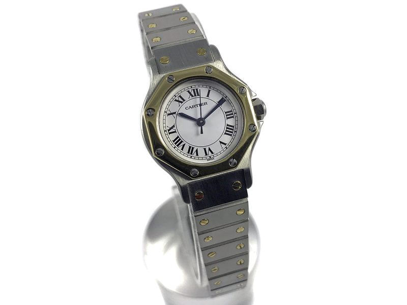 RELOJ Cartier Santos Octagon - ref. 0907 - Imagen 7