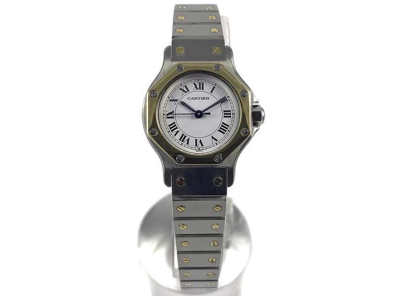 RELOJ Cartier Santos Octagon - ref. 0907 - Imagen 8