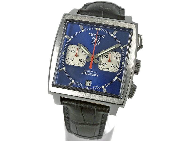 RELOJ TAG Heuer Monaco Blue Dial Chronograph - ref. CW2113-0 - Imagen 9