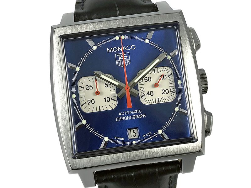 RELOJ TAG Heuer Monaco Blue Dial Chronograph - ref. CW2113-0 - Imagen 10