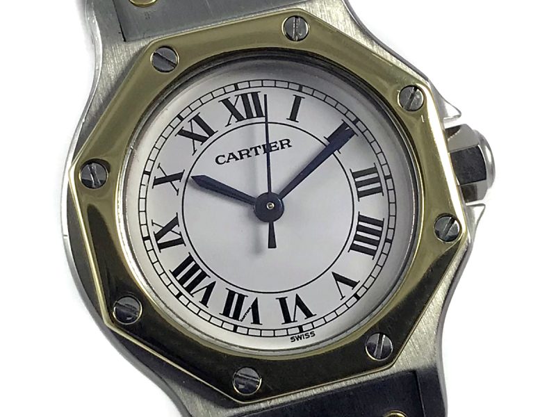 RELOJ Cartier Santos Octagon - ref. 0907 - Imagen 10
