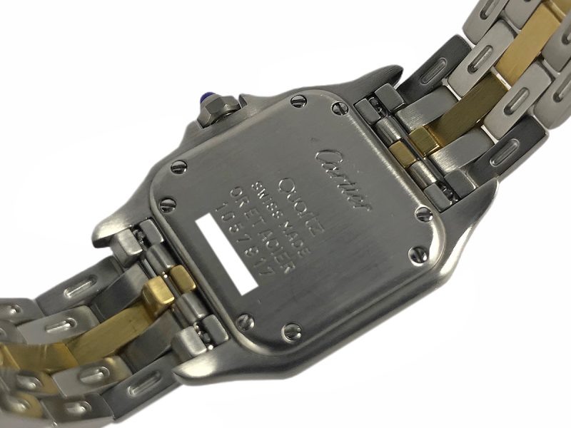 RELOJ Cartier Panthere Quartz Yellow Gold & Steel - ref. 1057917 - Imagen 4