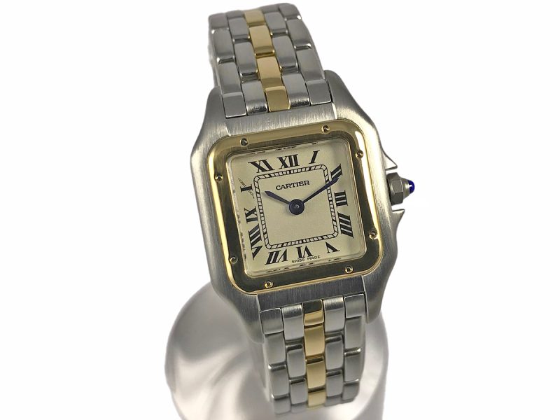 RELOJ Cartier Panthere Quartz Yellow Gold & Steel - ref. 1057917 - Imagen 7