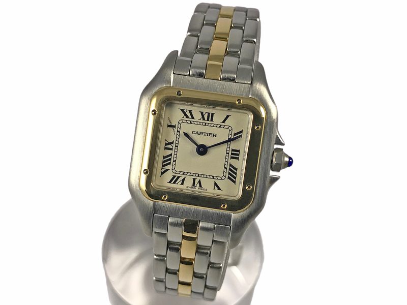 RELOJ Cartier Panthere Quartz Yellow Gold & Steel - ref. 1057917 - Imagen 9